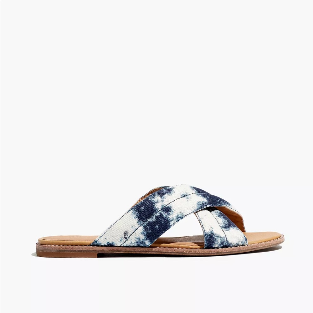 NWT Madewell The Skyler Slide Sandal in Tie-Dye - Picture 3 of 10